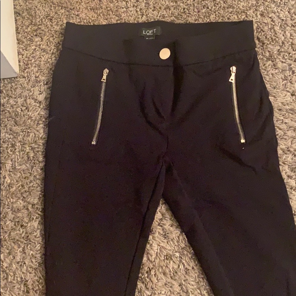 Loft gold embellished leggings